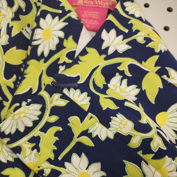 Key West Floral Print Mini with Embroidery Detailing, Size 6 - Picture 6 of 9